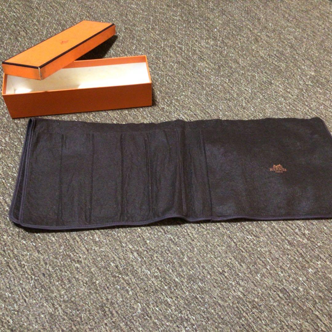 HERMES ステンレススチール スプーン 、フォーク2本セット