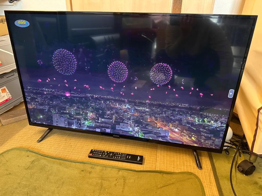 アイリスオーヤマ　IRISOHYAMA　4k対応　テレビ　43UB10PB　綺麗