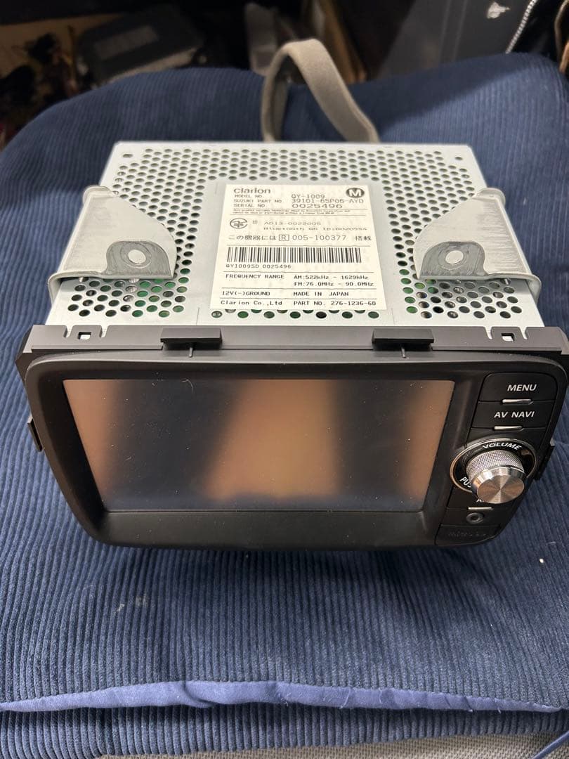 クラリオン QY-1009 スズキ ハスラー 純正ナビ