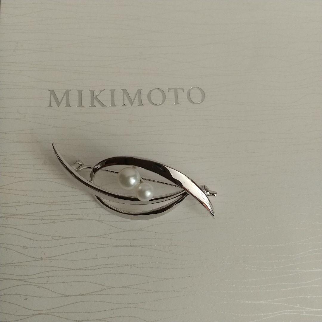 MIKIMOTO　パール 　本真珠　ブローチ