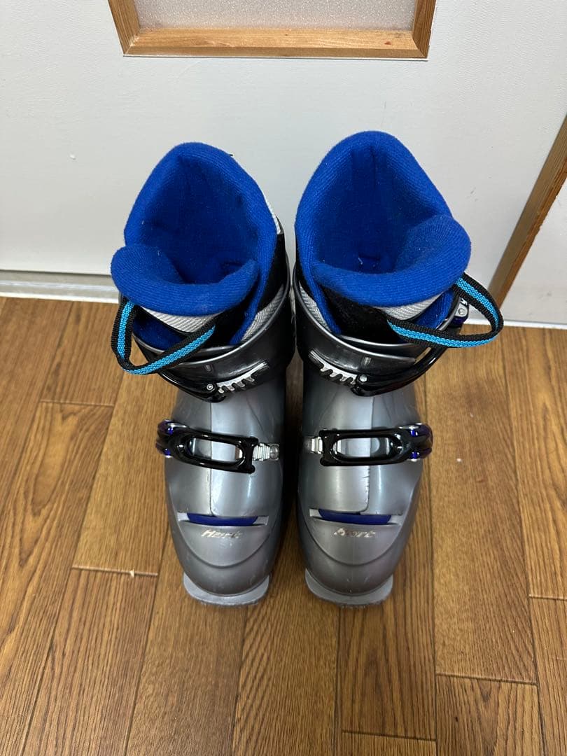 KAZAMA スキー板106cm,ブーツ23.5cm,ストック90cm