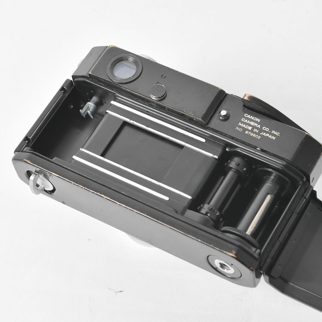 【オーバーホール済】 CANON7 ブラック 50mm f1.8 付属 レア