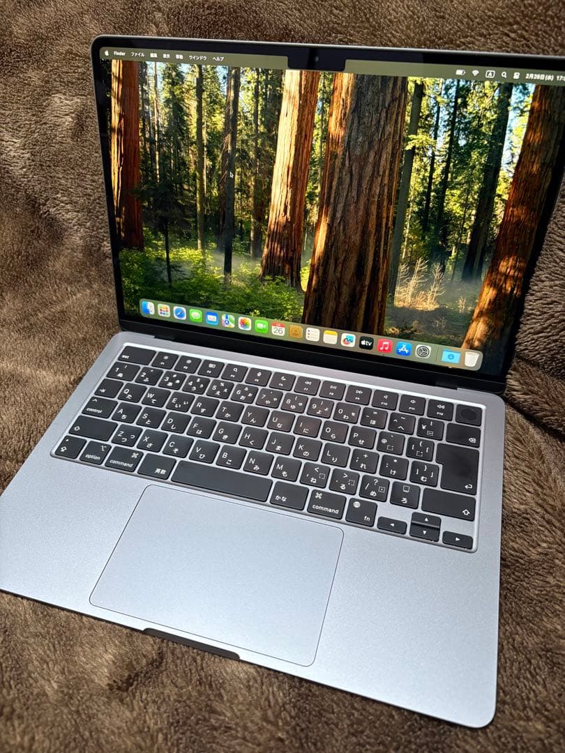 MacBook Air 13インチ M2 8GB 256GB スペースグレー