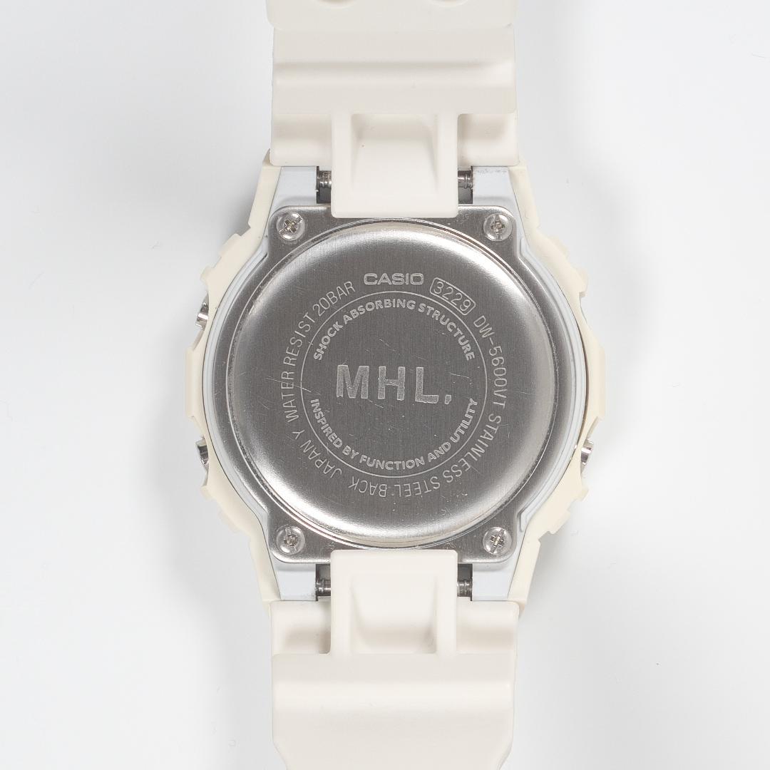 ❀G-SHOCK× MHL. DW-5600❀極美品❀洗浄・稼動品❀ホワイト❀
