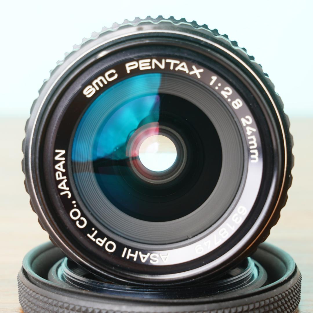 SMC PENTAX 24mm f2.8 広角 Kマウント オールドレンズ 49