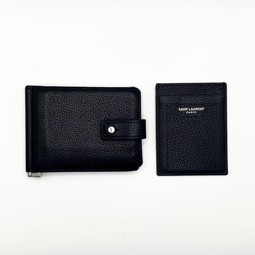 ✨美品✨SAINT LAURENTカサンドラ マネークリップ　カードケース付属