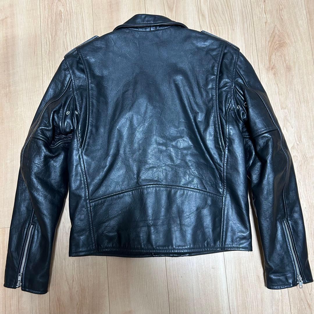 HORN WORKS ホーンワークス ダブルライダース　Lサイズ　ブラック