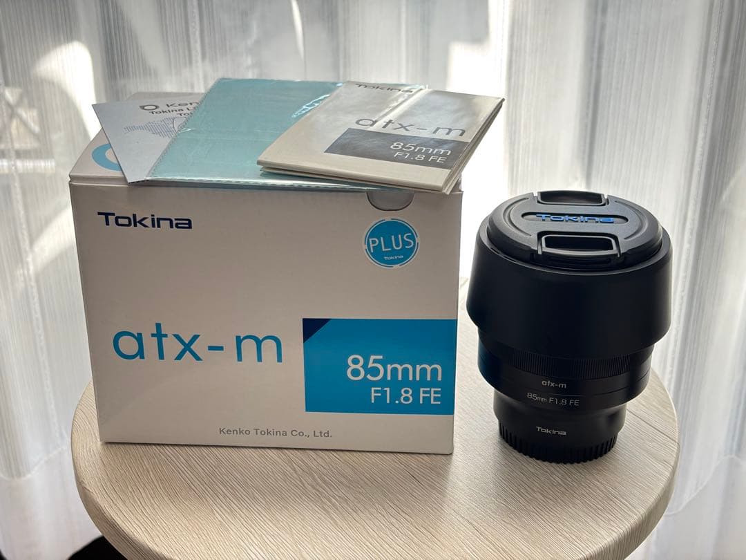 Tokina atx-m 85mm F1.8 FE レンズ