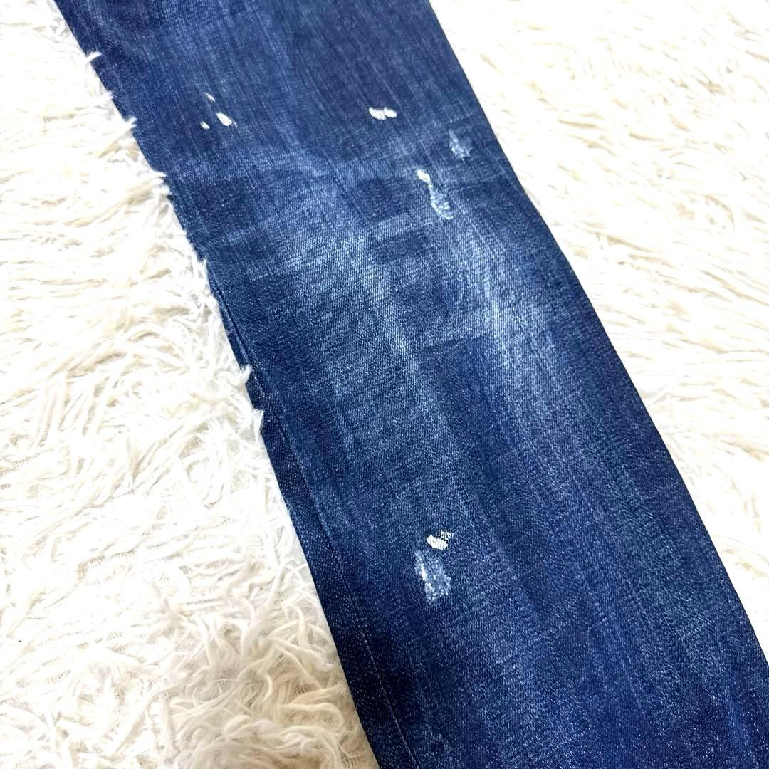 DSQUARED2 ディースクエアード　デニムパンツ　ワッペン