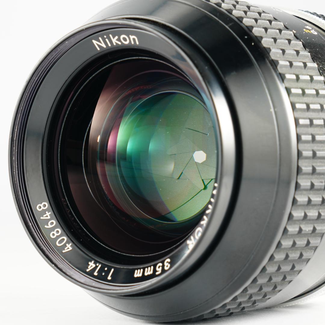 【整備＆テスト済】Nikon Ai Nikkor 35mm F1.4 648