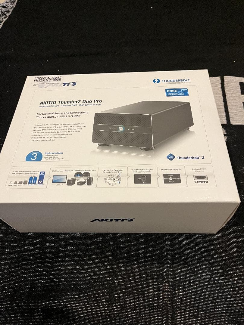 AKiTiO Thunder2 Duo Pro：MTDP-352B