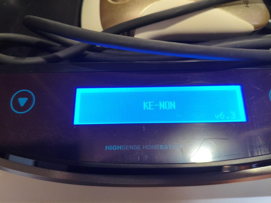 KE-NON ケノン 脱毛器 ver.6.3 ゴールド 中古