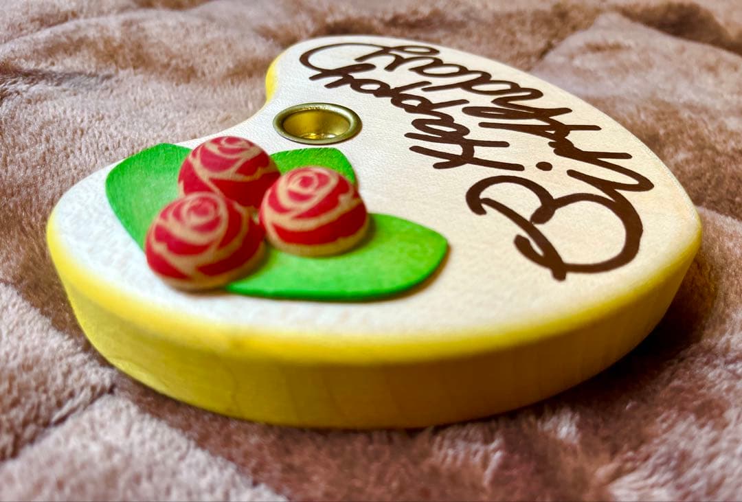 コ*ン様 Erziハート型バースデーケーキドイツ製おままごと木製