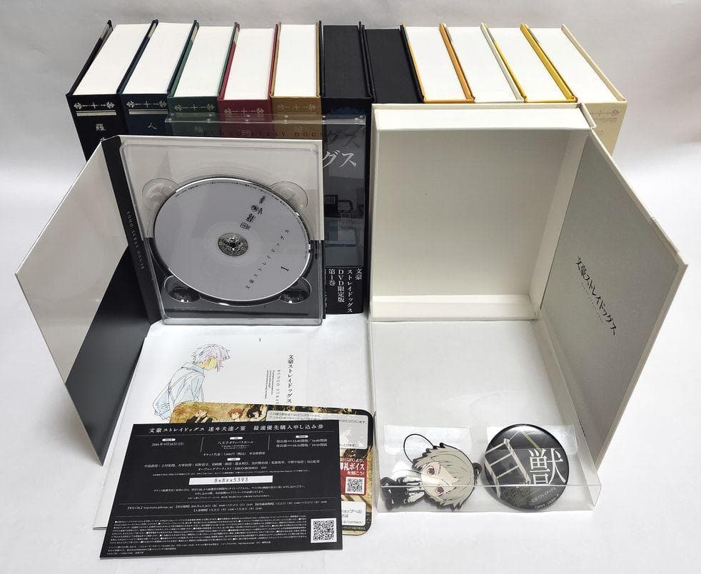 わずかな痛みやスレ有り♪　文豪ストレイドッグス　アニメイト限定　12巻S　DVD