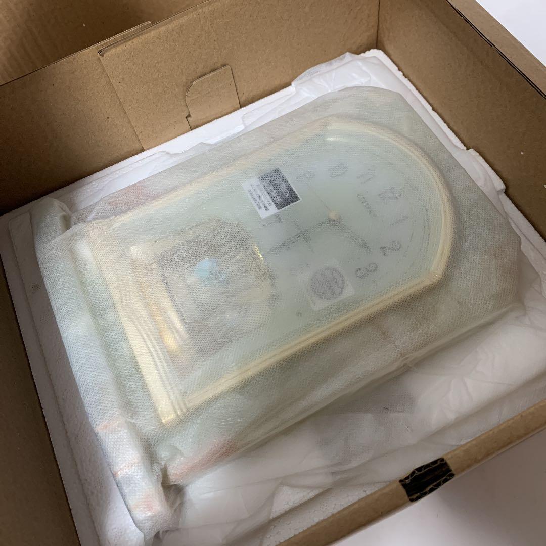 CITIZEN シチズン 電波 置時計 パルラフィーネ ライトグリーン 未使用