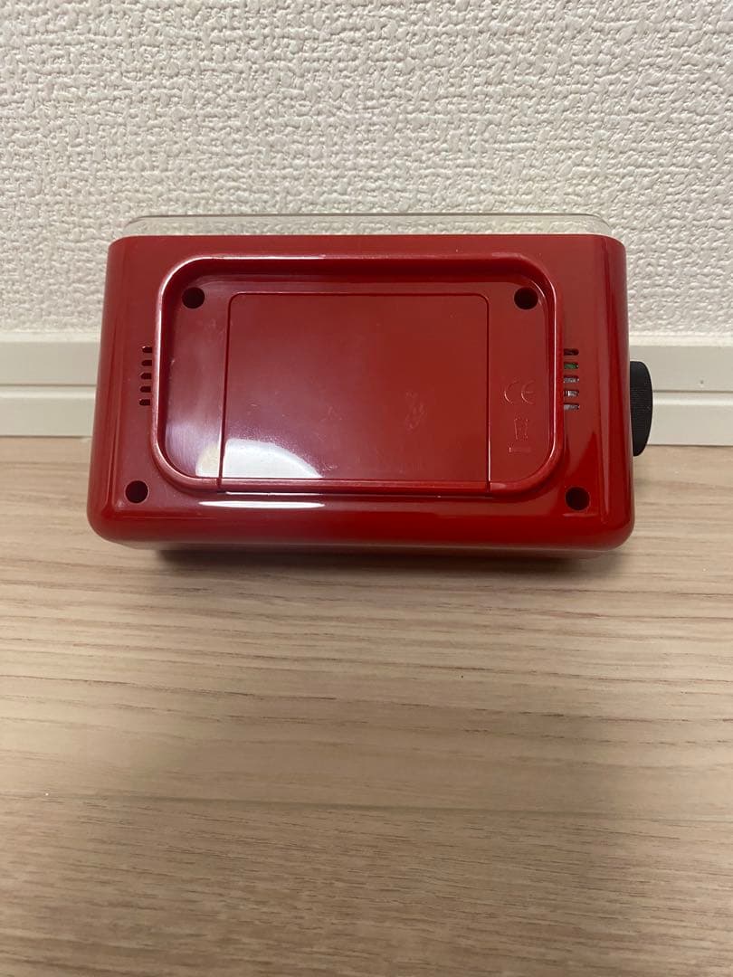 BRUNO LCDレトロアラームクロックS BCR003 レッド