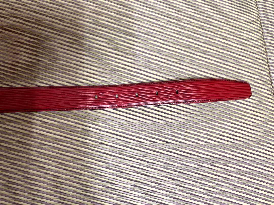 美品✨【Louis Vuitton 】ベルト　エピ　レッド