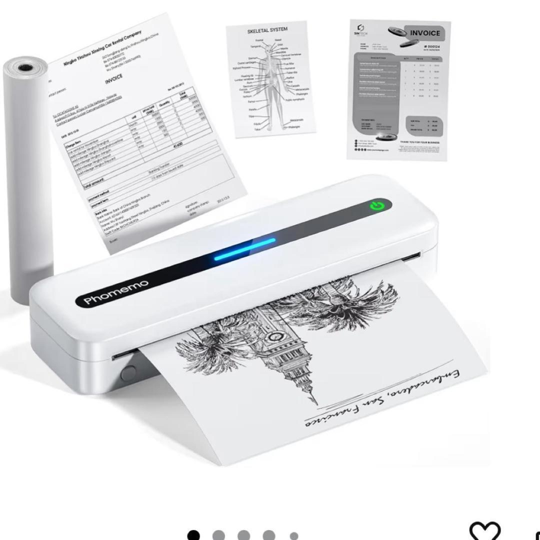 Pmo M832 スマホ プリンター モバイルプリンター a4 感熱紙