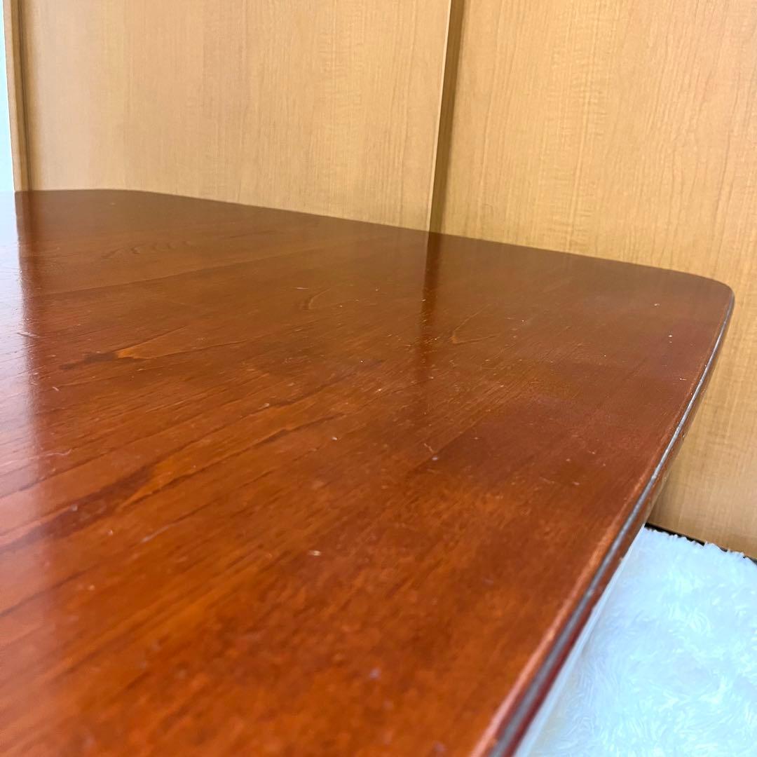 【karimoku】カリモク　折り脚座卓　欅 ケヤキ