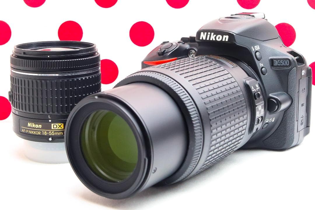 美品 ニコン Nikon D5500❤Wi-Fi転送機能付❤超高画質＆高性能