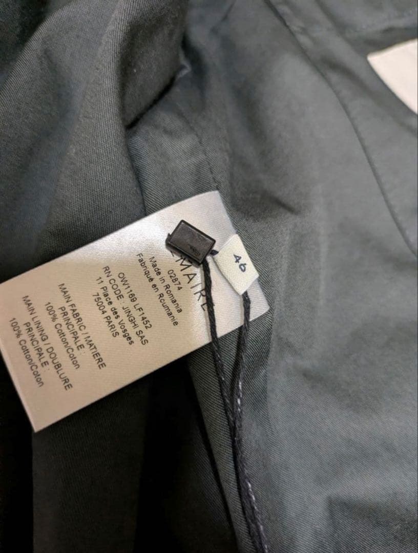 OURsモーガン着用完売品 LEMAIRE BOXY BLOUSON サイズ46