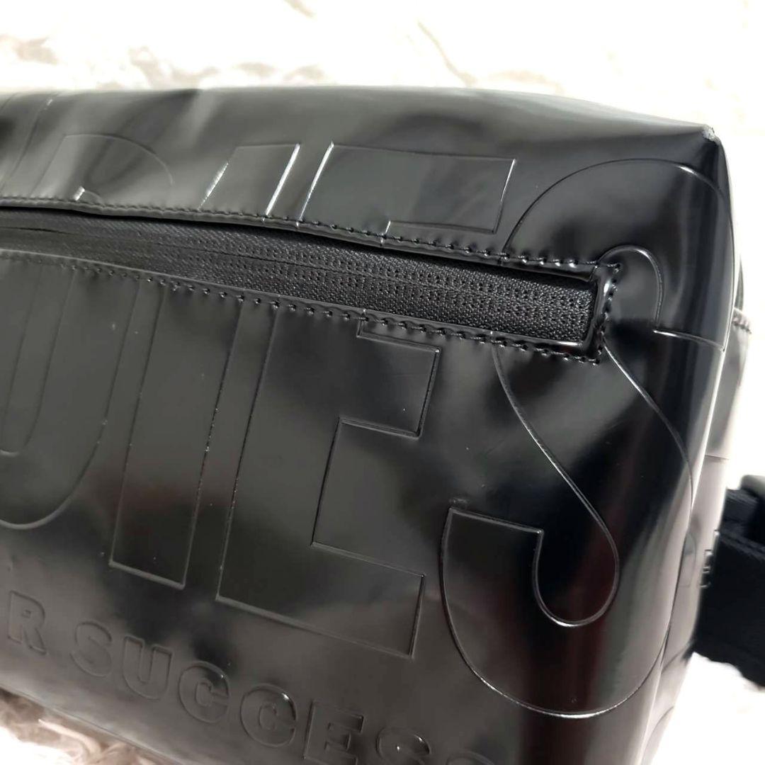 DIESEL ディーゼル 型押し ロゴシャドー ウエストバッグ ボディバッグ美品