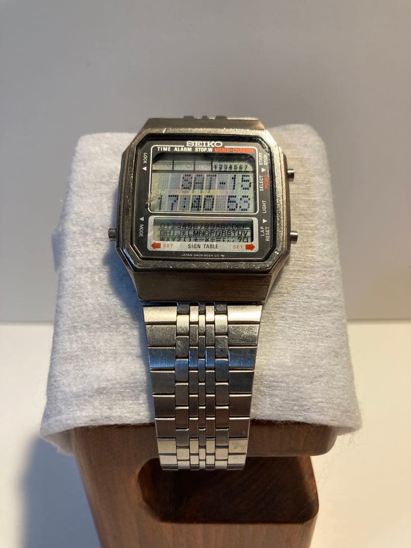 【希少】SEIKO　レターメモ112 ヴィンテージデジタル　稼働品