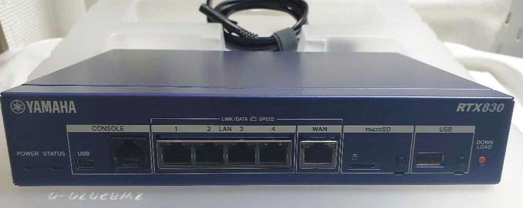 YAMAHA ヤマハ RTX830 ギガアクセス 有線LANルーター