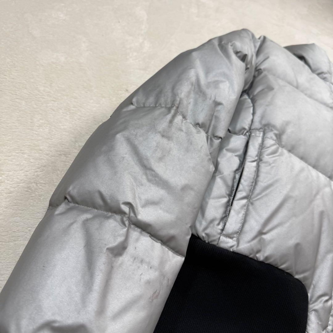 Y-3 × adidas クロップド シルバー ダウンジャケット archive