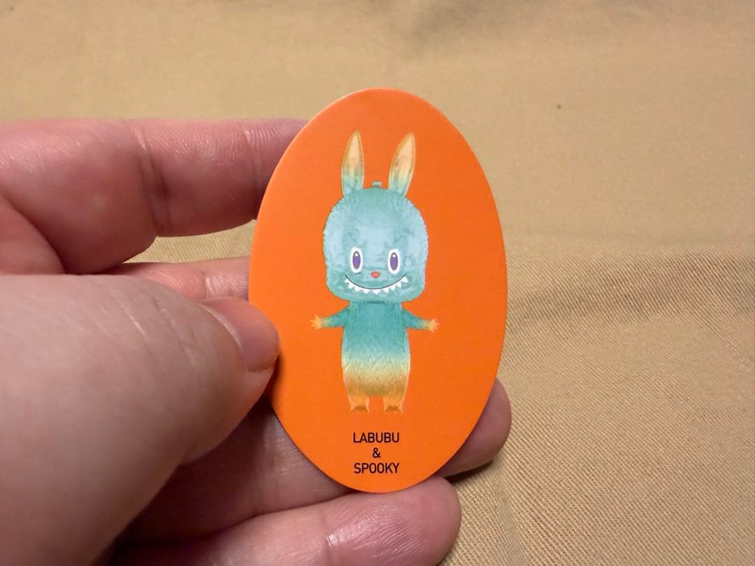 POP MART カードのみ　The monsters 10周年　Spooky