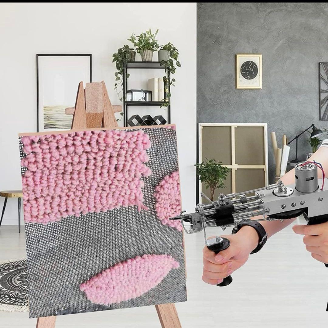 ラグタフティングガン 電動 タフティングガン カーペット織機