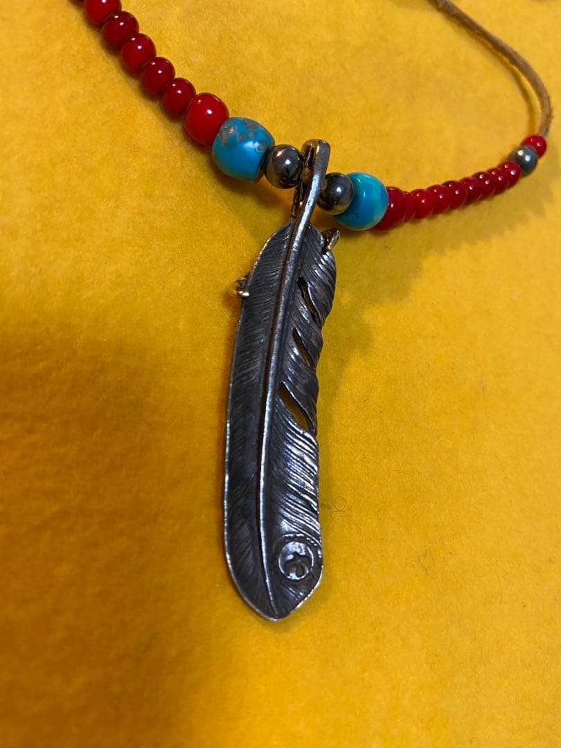 5*様 ゴローズ　特大 金爪メタル付き特大フェザー