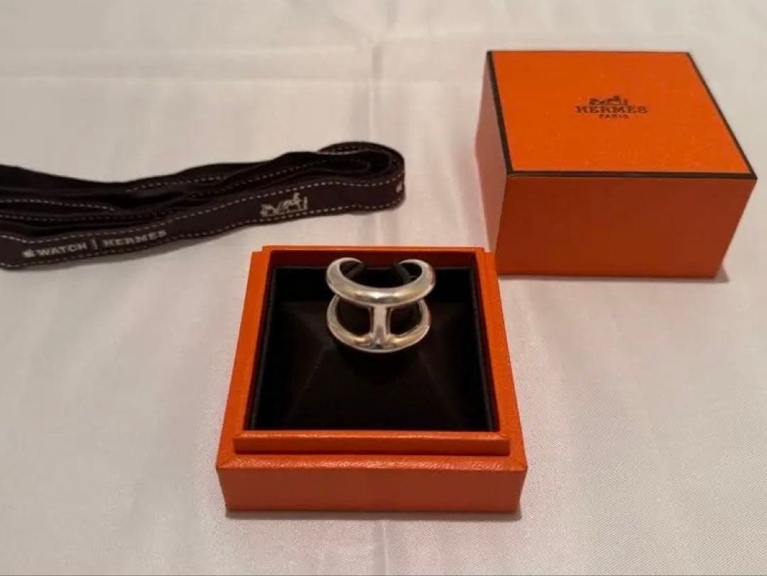 HERMES エルメス　オスモズ　リング　GM 56