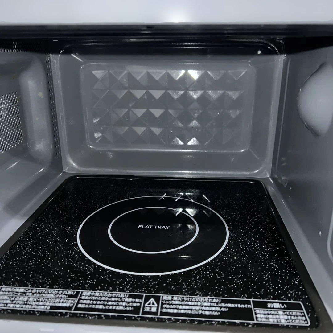 ⭐︎ほぼ新品/TOSHIBA電子レンジフラット ホワイト ER-M17Y(W)