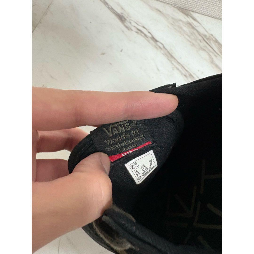 2018's Vans BMX用 スエード ブラック×カーキ オールドスクール