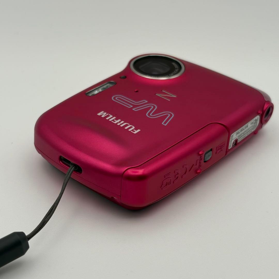 【美品】FUJIFILM 防水 FinePix Z33WP ピンク 動作品