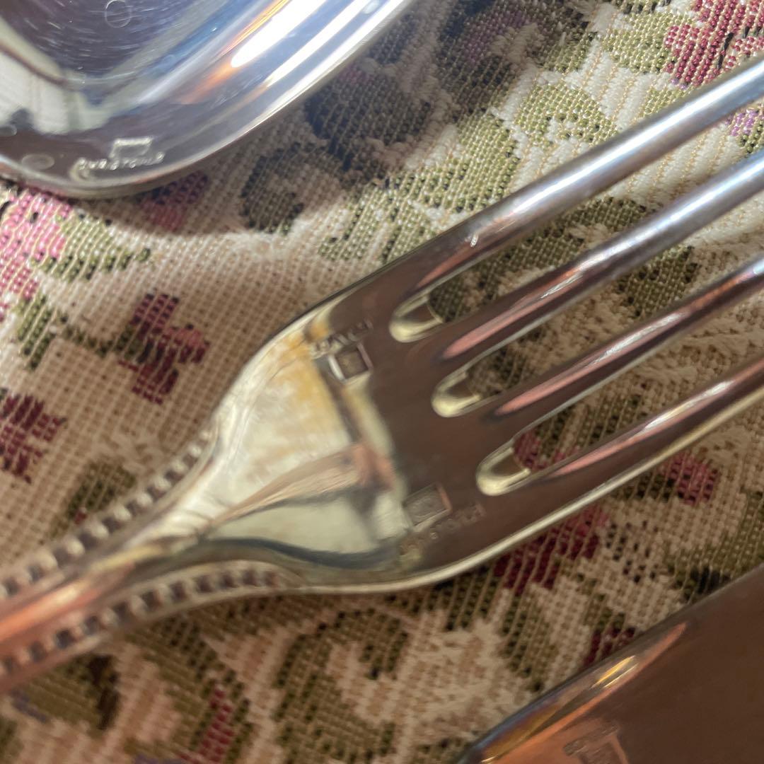 クリストフルChristofleパールシリーズ　スプーンフォークナイフ