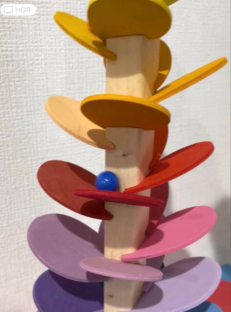 カラコロツリー　Mサイズ　ドイツで購入　優しい音　新品未使用　ビー玉転がし