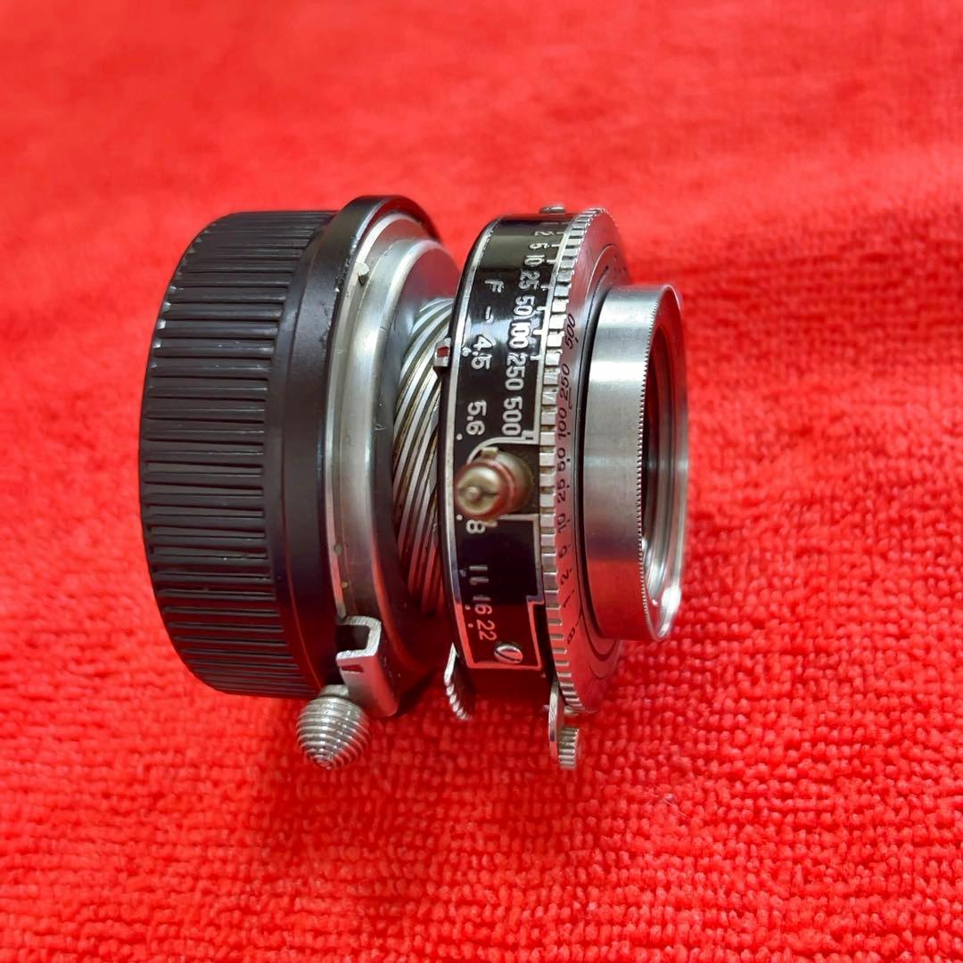 Hexar 75mm F4.5 コニカの優秀中判カメラ　銘レンズ❗️の改造レンズ