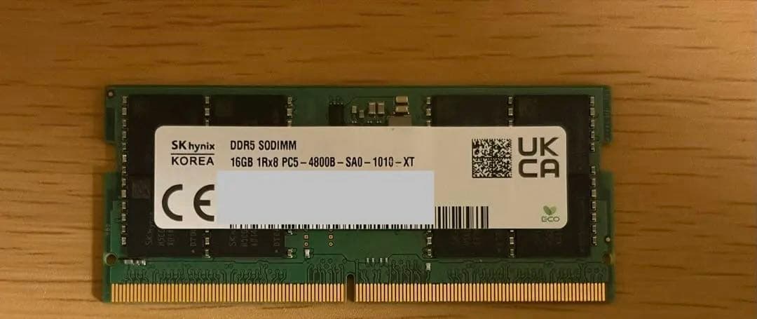 a*6様 SODIMM DDR5 SKhynix 16GB