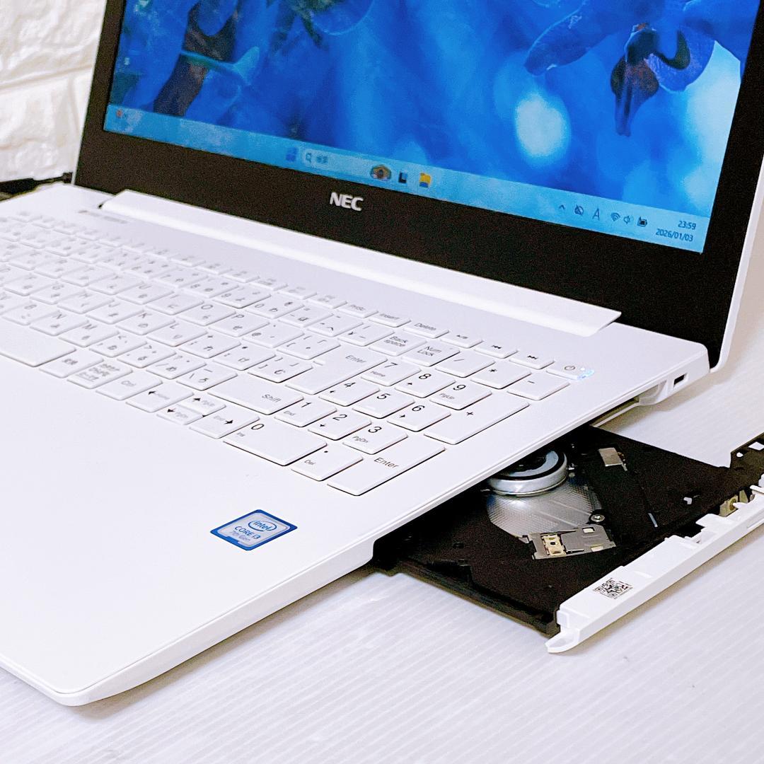 NEC【写真たっぷり保存】1TB ノートパソコン Windows11 ノートPC