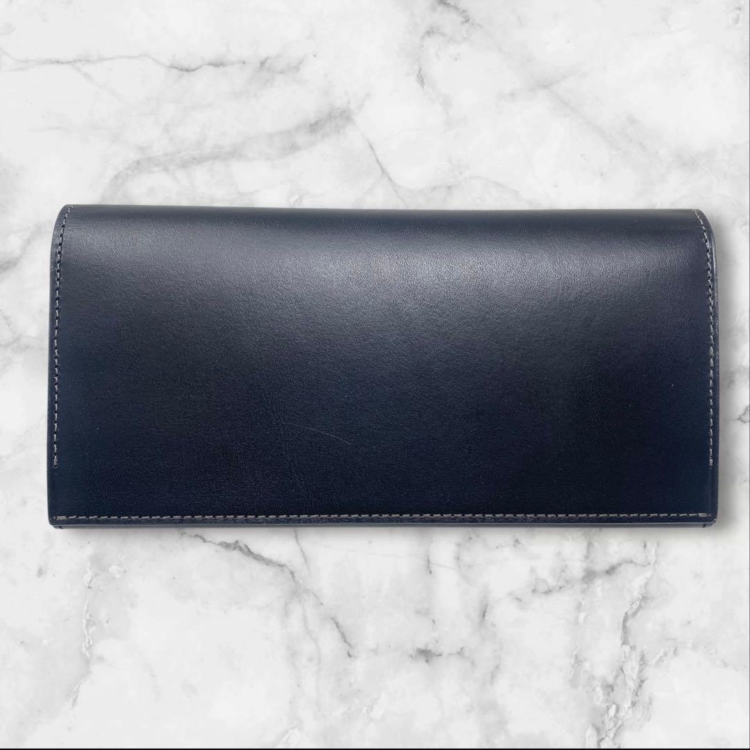 Paul Smith 長財布 ベジタンストライプトリム ストライプ 黒 カメラ