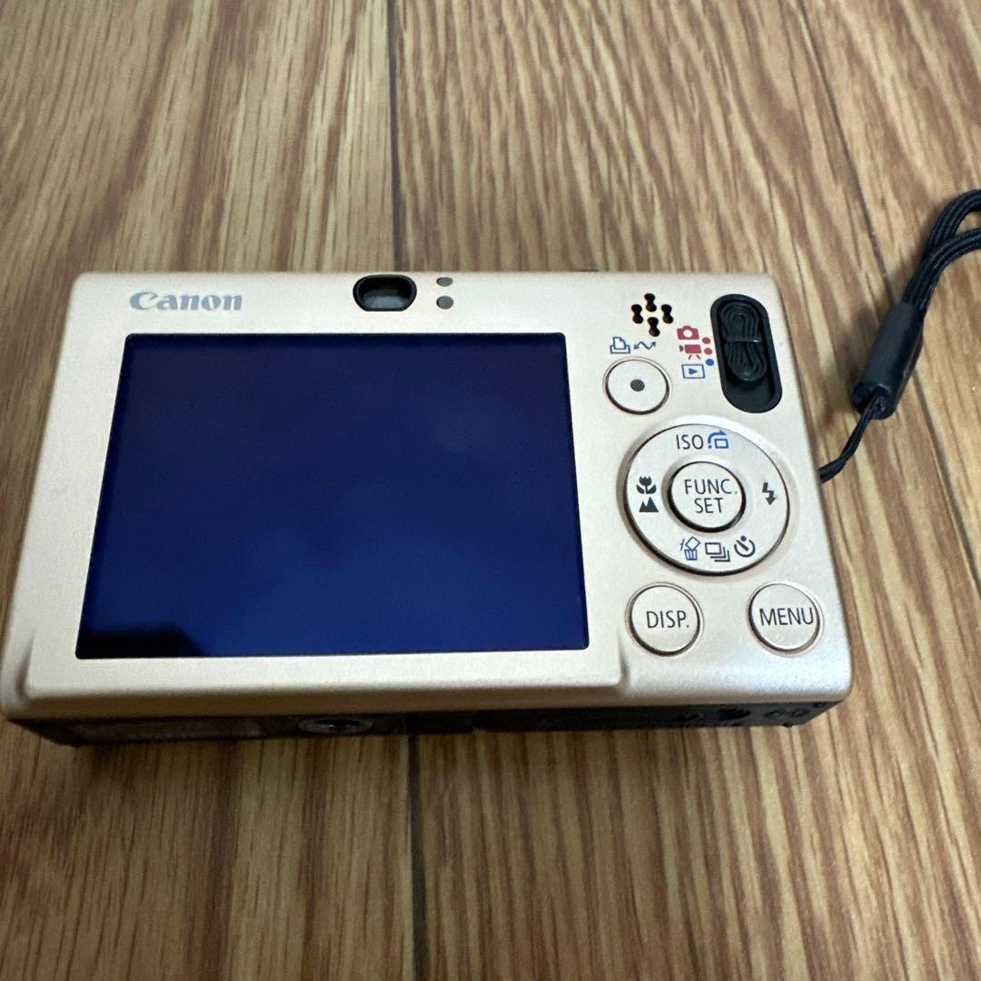 Canon IXY DIGITAL デジカメゴールド ディズニーキャラクター付き