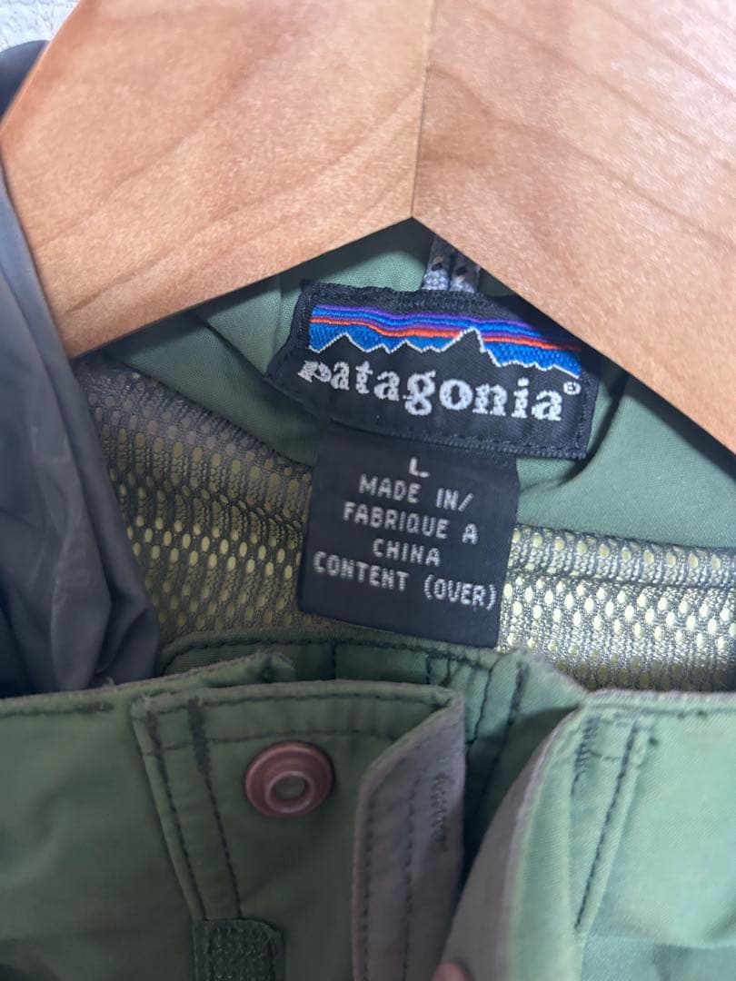 ヤ*ズ様 patagonia ストームジャケット ゴアテックス カーキL