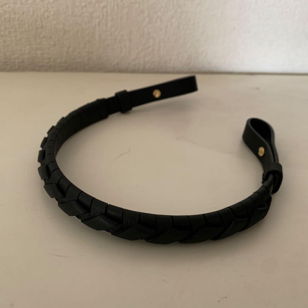 新品未使用　ウーブン スパイラル ストラップ（クラシックカーフ）