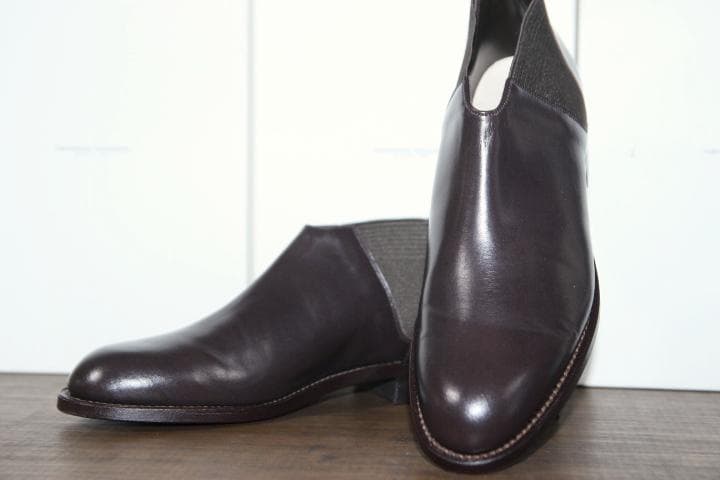 BEAUTIFUL SHOES ミッドカット サイドゴアブーツ 6.5 ブラウン