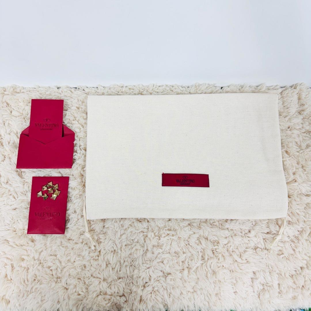 極美品 VALENTINO ロックスタッズレザー ウェッジソール ピンク