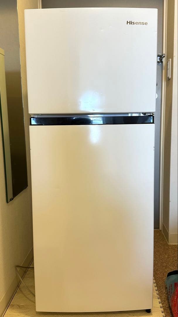 送料込み‼️2021年製ハイセンス120L ノンフロン冷蔵庫 HR-B1201