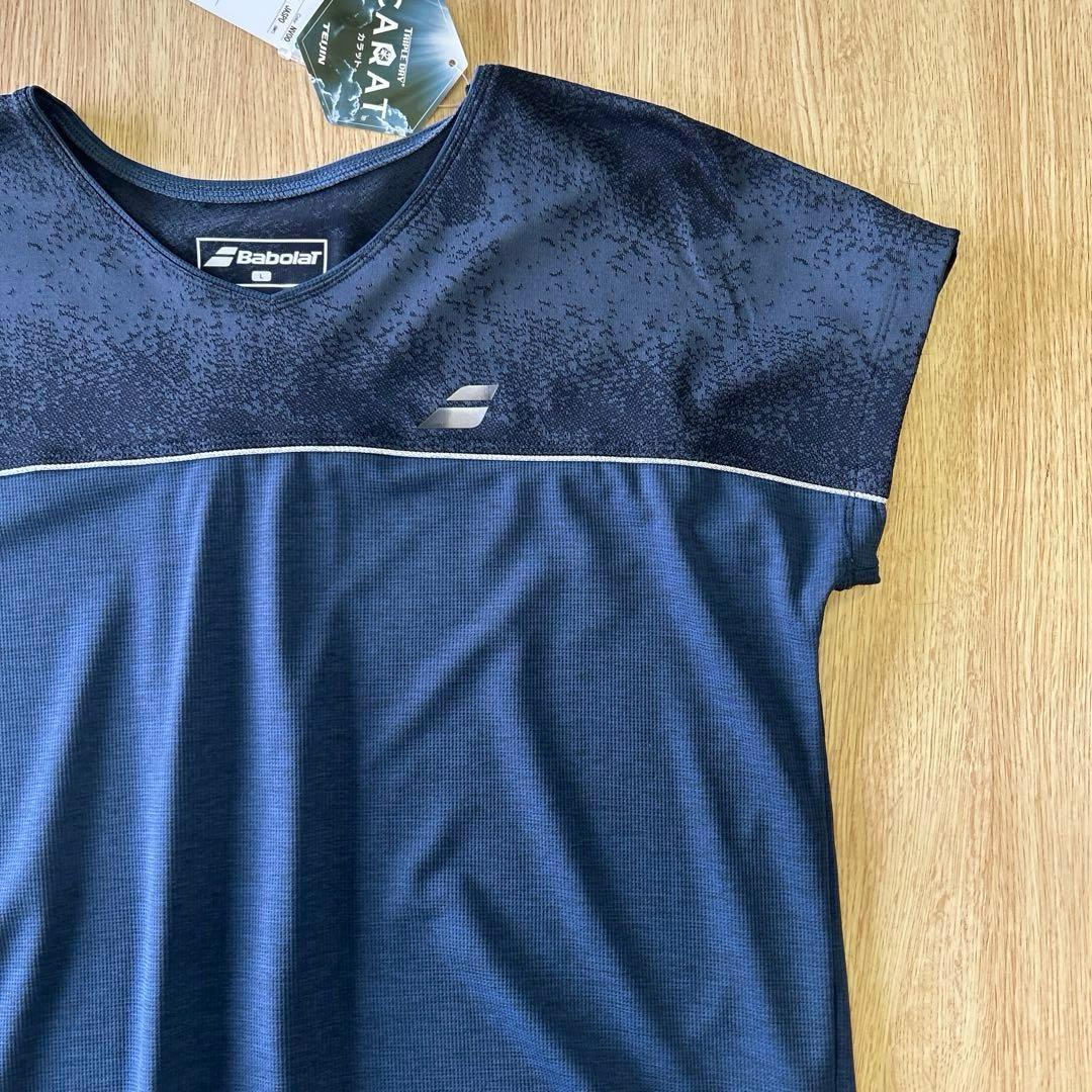 バボラ レディーステニスウエア　ゲームシャツスコートセットアップ　L