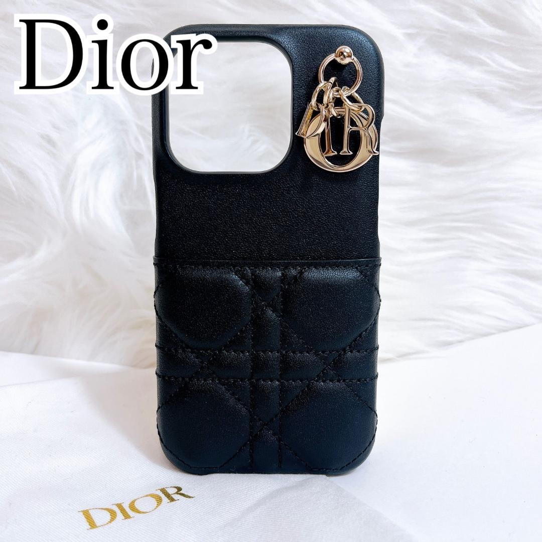 ✨未使用級✨Dior　LADY DIOR　iPhone15proケース　羊革